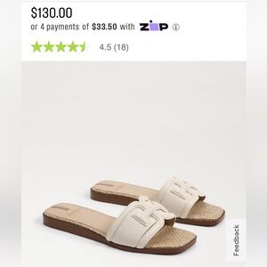 Sam Edelman Irina Slide Sandal. Worn three times.